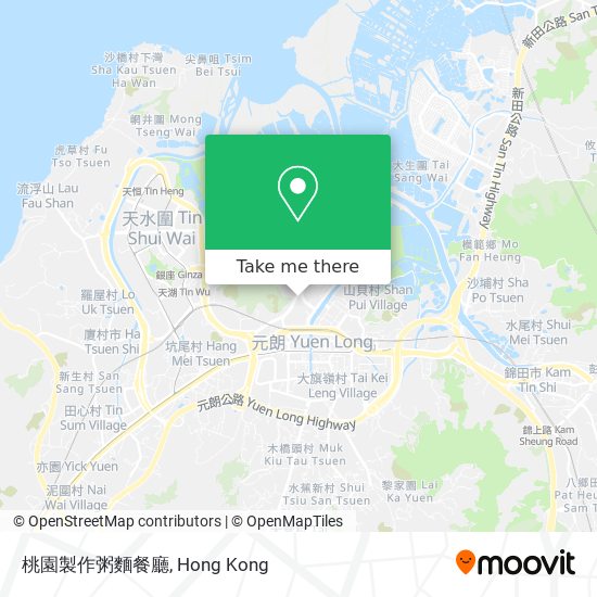 桃園製作粥麵餐廳 map