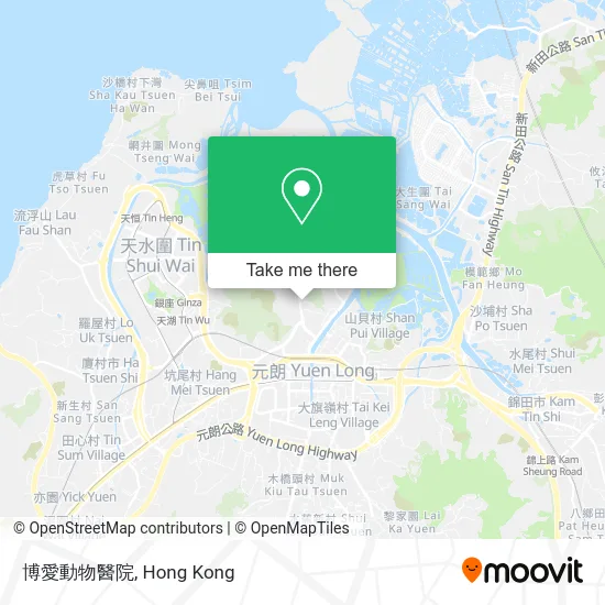 博愛動物醫院 map