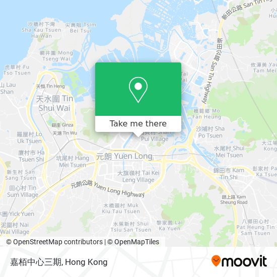 嘉栢中心三期 map