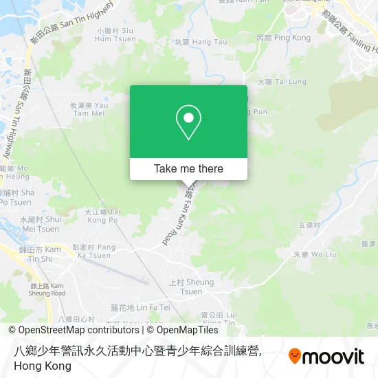 八鄉少年警訊永久活動中心暨青少年綜合訓練營 map