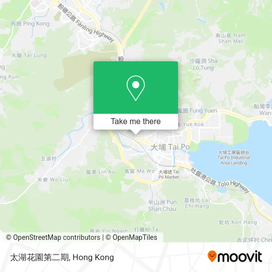 太湖花園第二期 map