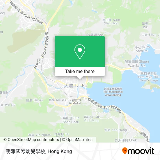 明雅國際幼兒學校 map