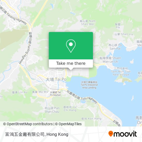 富鴻五金廠有限公司 map