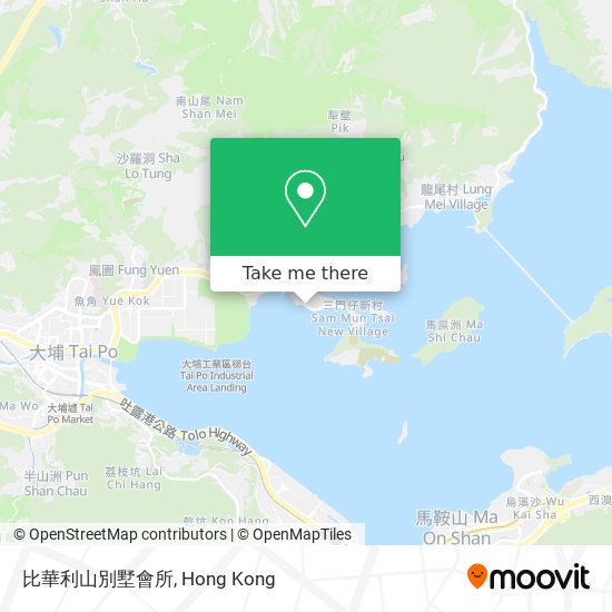 比華利山別墅會所 map