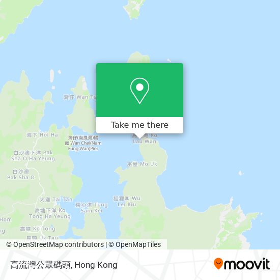 高流灣公眾碼頭 map