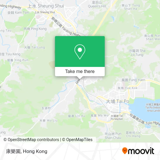 康樂園地圖