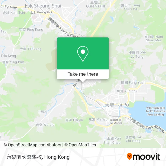 康樂園國際學校地圖