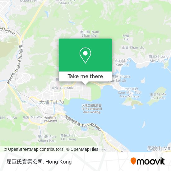 屈臣氏實業公司 map