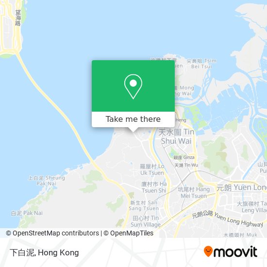 下白泥地圖