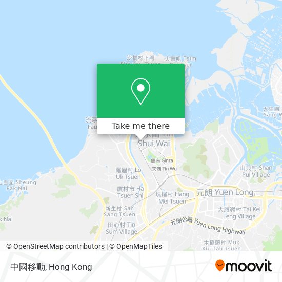 中國移動 map