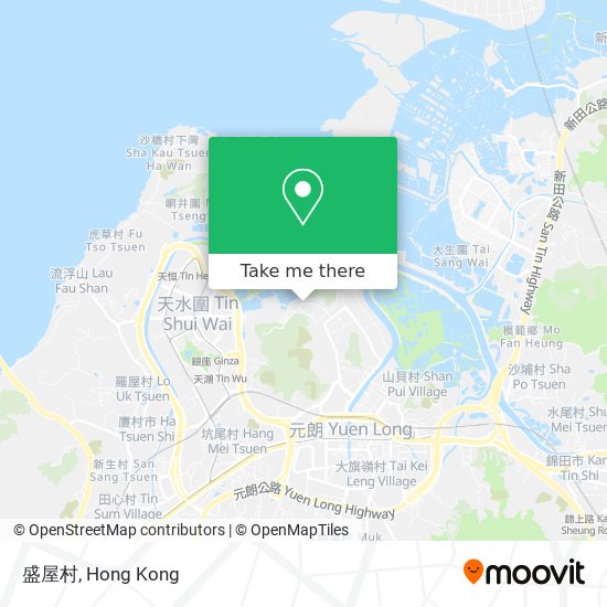 盛屋村 map
