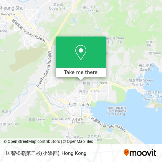 匡智松嶺第二校(小學部) map