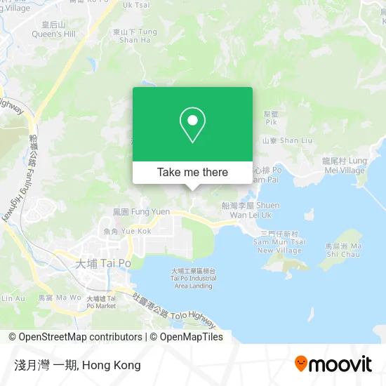 淺月灣 一期 map