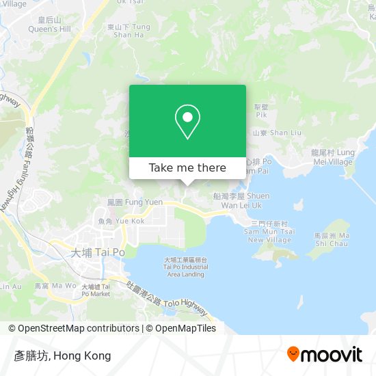 彥膳坊 map