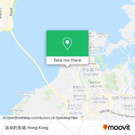 波叔釣魚場地圖