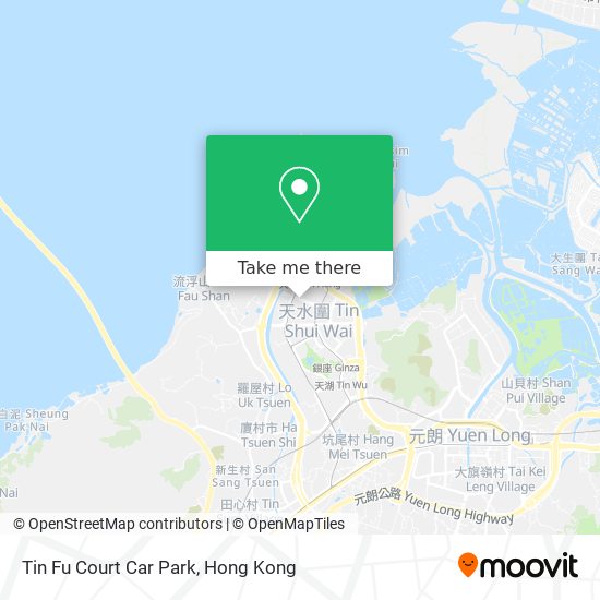 Tin Fu Court Car Park map
