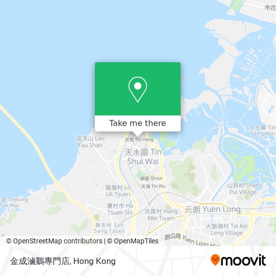 金成滷鵝專門店 map