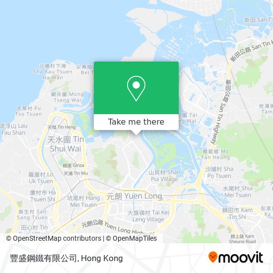 豐盛鋼鐵有限公司 map