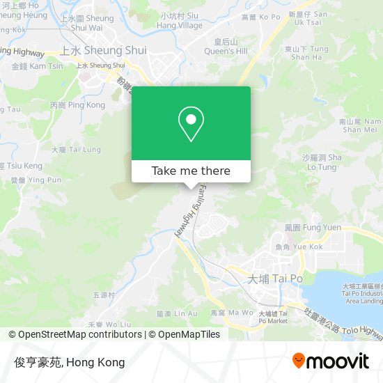 俊亨豪苑 map