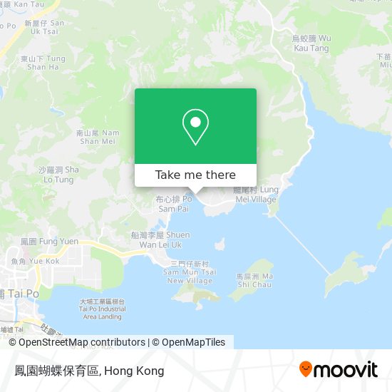 鳳園蝴蝶保育區 map