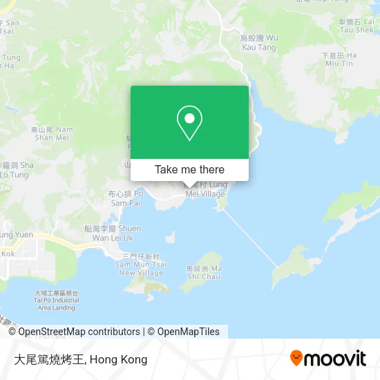 大尾篤燒烤王 map