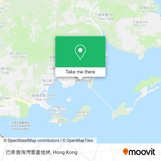 巴希雅海灣重慶燒烤地圖