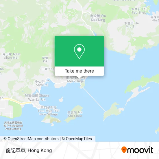 龍記單車地圖