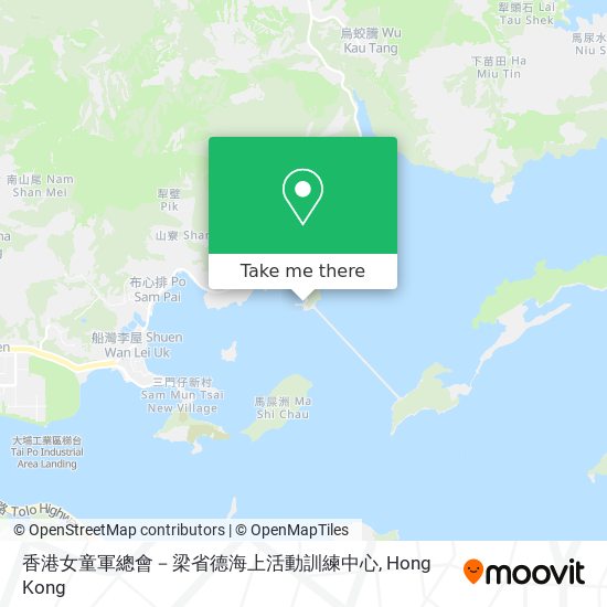 香港女童軍總會－梁省德海上活動訓練中心 map