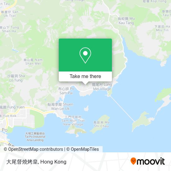 大尾督燒烤皇地圖