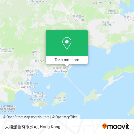 大埔船會有限公司地圖