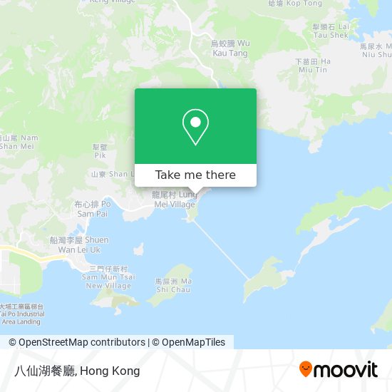 八仙湖餐廳地圖