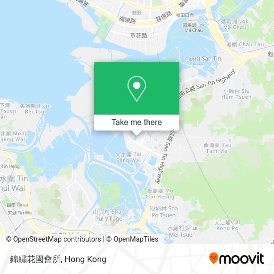 錦繡花園會所地圖