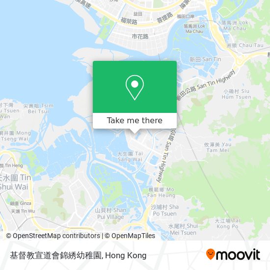 基督教宣道會錦綉幼稚園 map