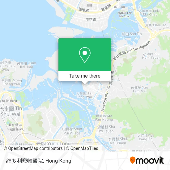 維多利寵物醫院 map