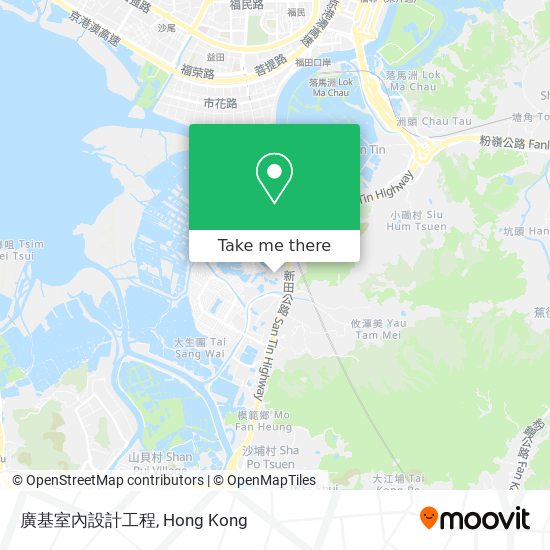 廣基室內設計工程 map