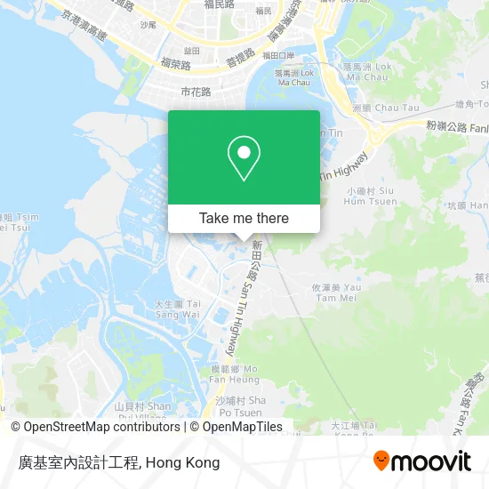 廣基室內設計工程 map