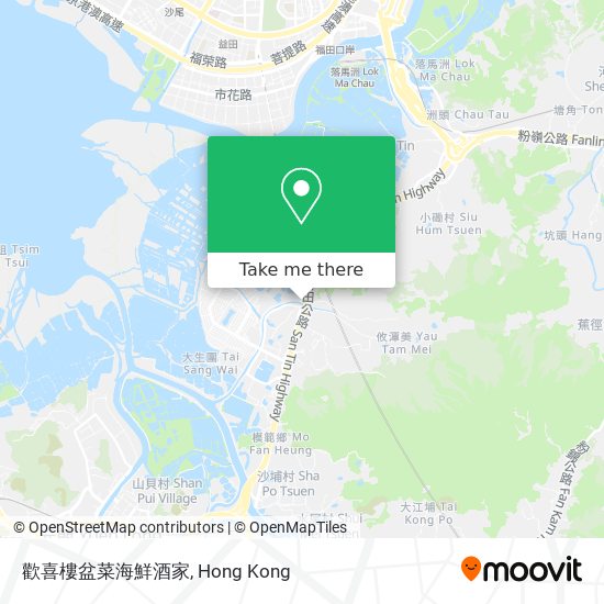歡喜樓盆菜海鮮酒家 map