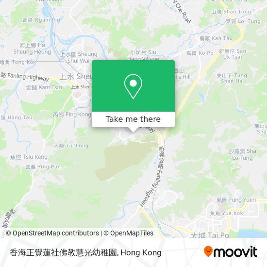 香海正覺蓮社佛教慧光幼稚園 map