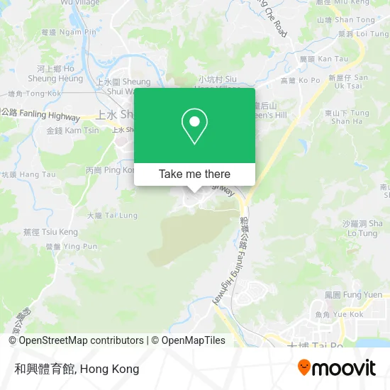 和興體育館地圖
