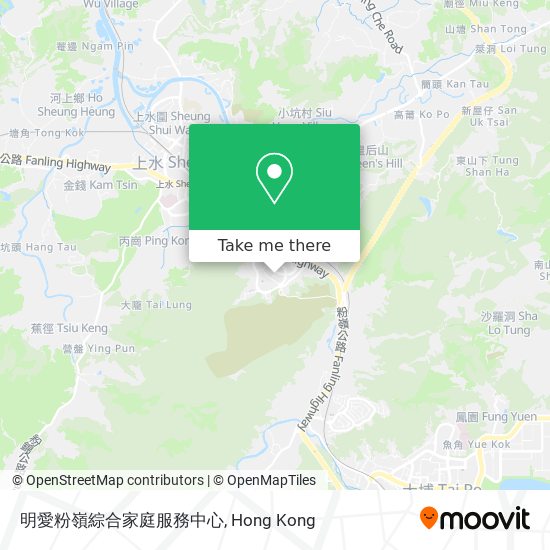 明愛粉嶺綜合家庭服務中心 map