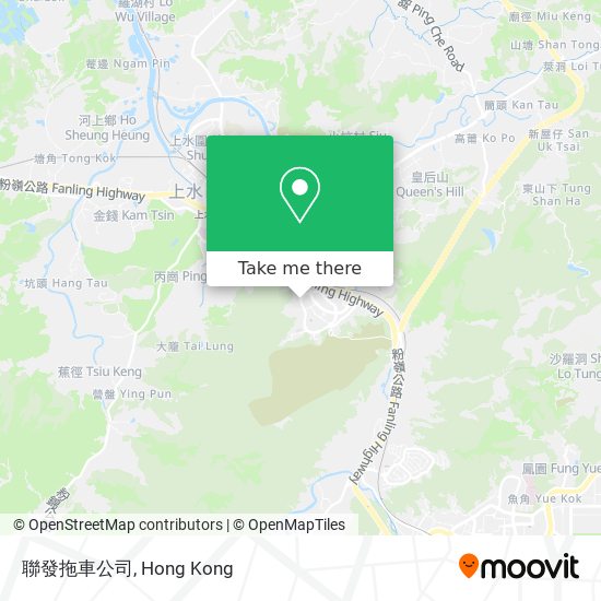 聯發拖車公司地圖