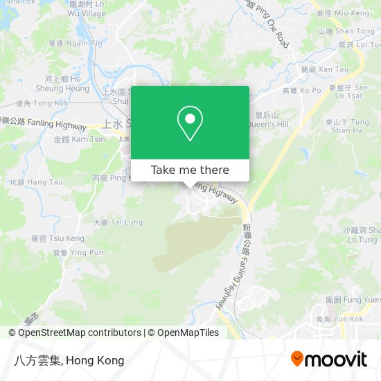 八方雲集地圖
