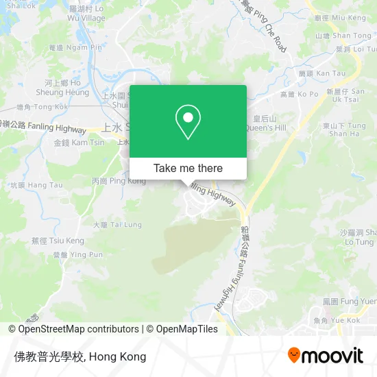 佛教普光學校 map