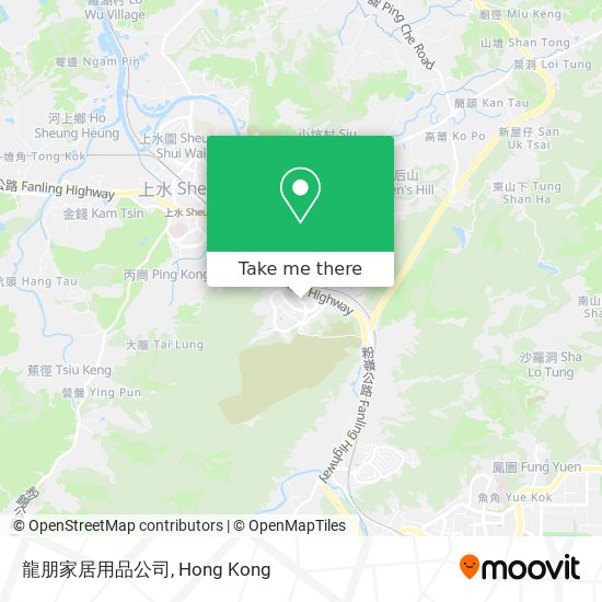 龍朋家居用品公司 map