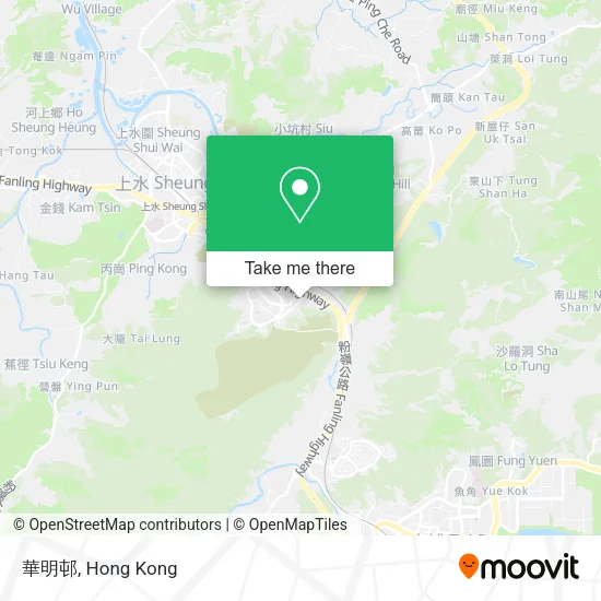 華明邨 map