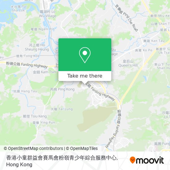 香港小童群益會賽馬會粉嶺青少年綜合服務中心 map