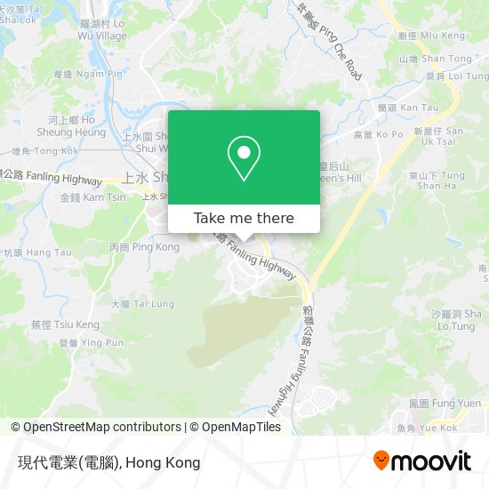 現代電業(電腦)地圖