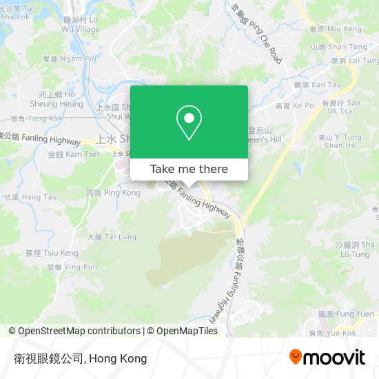 衛視眼鏡公司 map