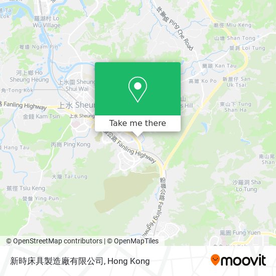 新時床具製造廠有限公司 map