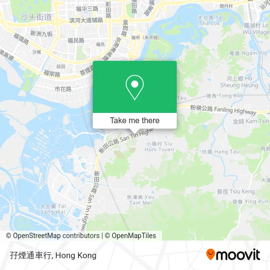 孖煙通車行 map